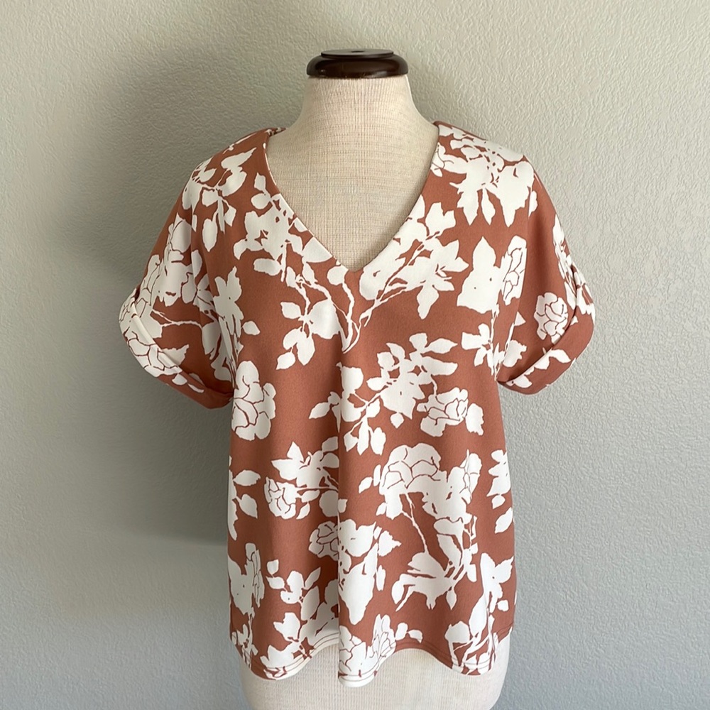 Melloday Floral Blouse